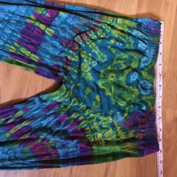 One of a kind Hand Tye Died leggings - Picture 3 of 5